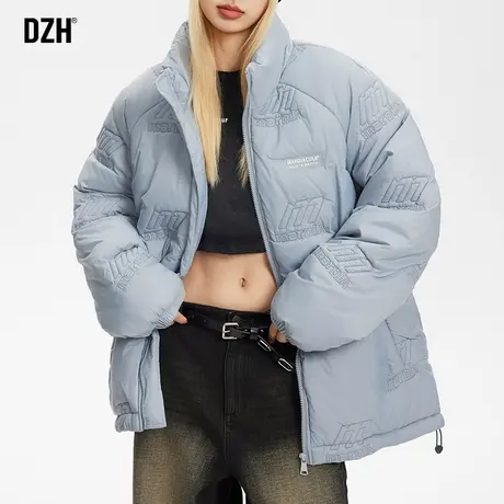 男女同款冬季棉服男士棉衣外套男2023新款冬装情侣宽松棉袄防寒服商品大图