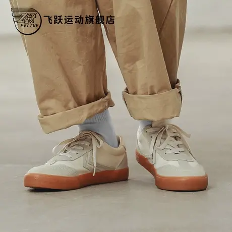 feiyue/飞跃男鞋德训鞋2025夏季新款休闲鞋百搭帆布鞋低帮板鞋商品大图