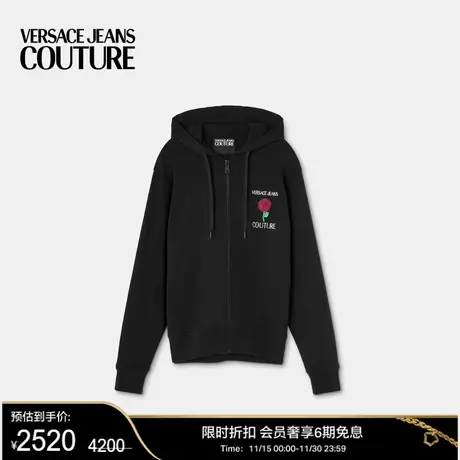 【甄选折扣】VERSACE JEANS COUTURE男士时尚外套上衣长袖卫衣商品大图