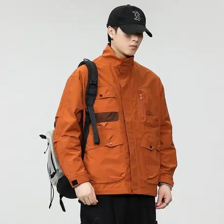 男士外套秋冬款户外工装防风防晒外套休闲百搭夹克外套男秋冬夹克图片