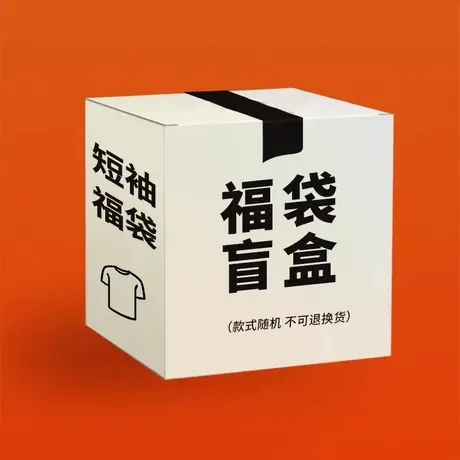 希越短袖T恤福袋盲盒男女士夏季新款轻薄透气宽松ins潮牌款式随机图片