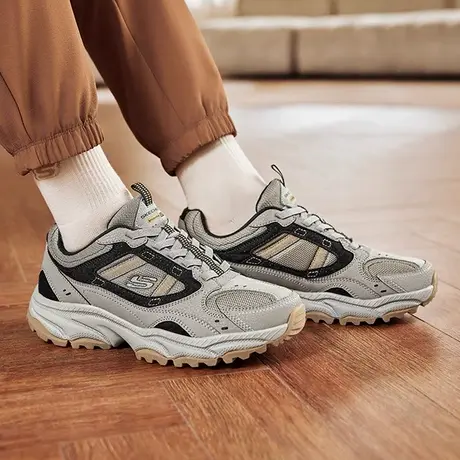 Skechers斯凯奇夏季男鞋跑步鞋运动鞋舒适轻便休闲运动鞋时尚百搭商品大图