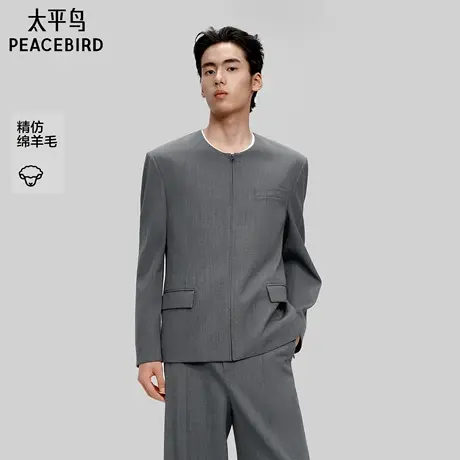 【PETER DO联名】太平鸟男装 休闲西服宽松男士西服 B1BBF3C08图片