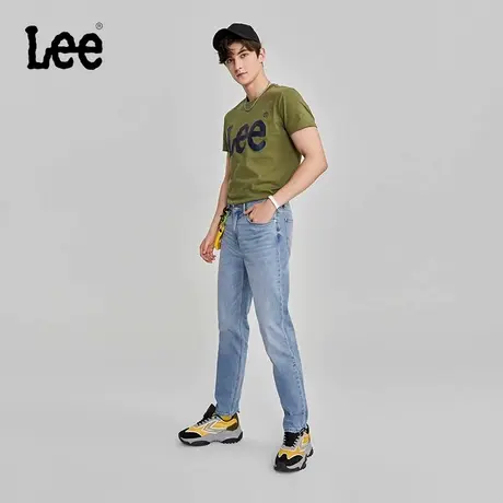 Lee商场同款23早秋新品731舒适锥形浅蓝男牛仔裤LMB1007313SP-895图片