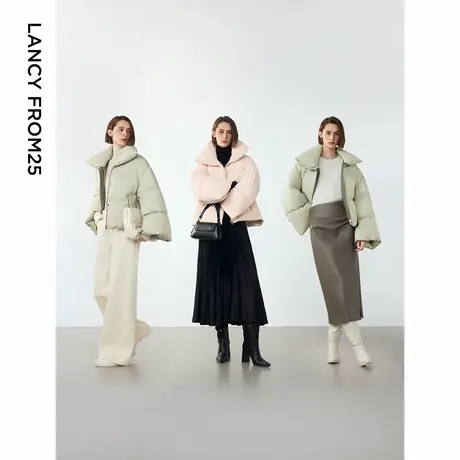 【七七酱直播间】朗姿冬季新款羽绒服图片
