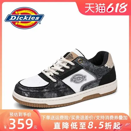 Dickies板鞋男款2025夏季新款男鞋透气薄款男士休闲鞋子百搭潮鞋商品大图