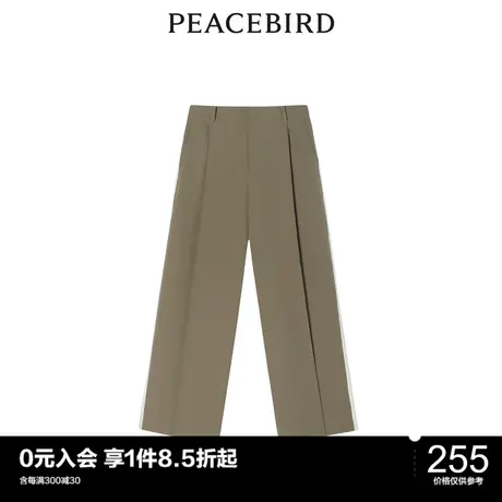 太平鸟时尚年秋季新款斯文喇叭长裤A1GBC3C02图片