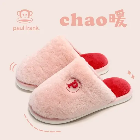 大嘴猴棉拖鞋女冬季居家2023新款保暖软底毛绒可爱家用防滑拖鞋女商品大图