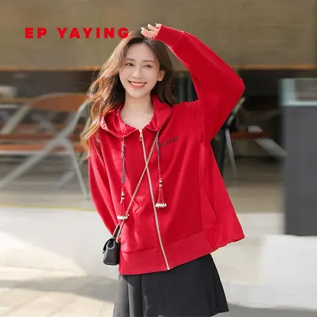 EP YAYING雅莹女装 时尚空气层针织卫衣 商场同款1223A商品大图