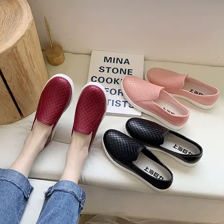 成人雨鞋女夏季雨靴时尚款外穿水鞋短筒胶鞋防水鞋防滑踩水鞋日系图片