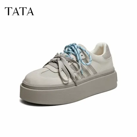 TATA/他她2025秋时尚休闲德训鞋女新款W9B02CM5商品大图