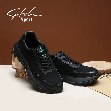 Satchi Sport/沙驰运动男鞋运动休闲鞋防滑2024秋冬加绒新休闲鞋商品大图
