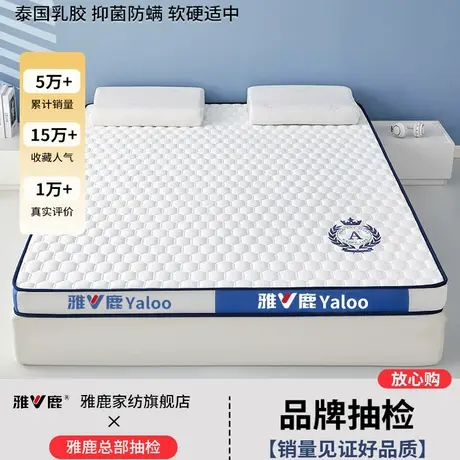 乳胶床垫家用卧室榻榻米记忆海绵软垫宿舍学生租房褥子遮盖物定制商品大图