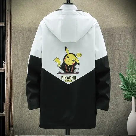 春秋装12大童13中长款外套14初中学生帅气夹克15岁男孩潮流青少年商品大图