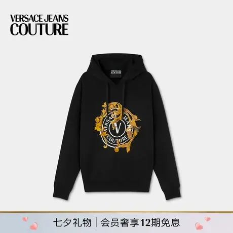 【新品】VERSACE JEANS COUTURE Porcelain Barocco常规版连帽衫商品大图