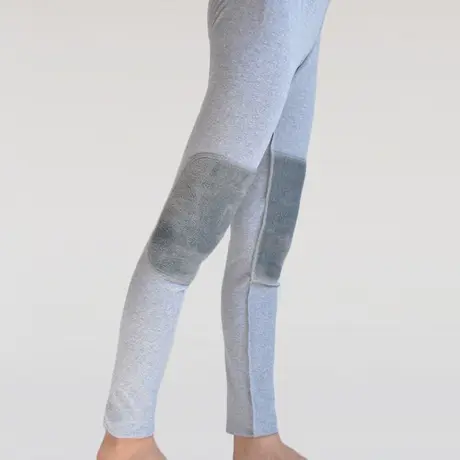 带护膝秋裤女冬加绒加厚保护膝盖裤子棉保暖家居裤护关节睡裤商品大图