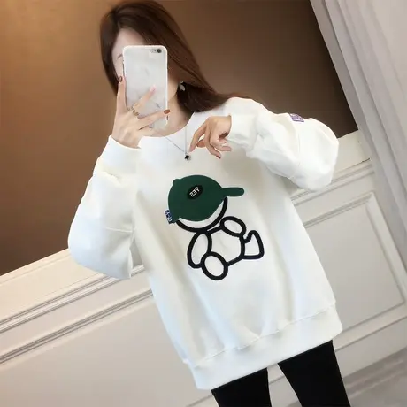 早秋装设计感小众卫衣女春秋季韩版宽松初秋百搭学生薄款上衣外套图片