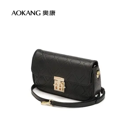 【门店发货】奥康女包夏季新款女士单肩包时尚简约小方包气质图片