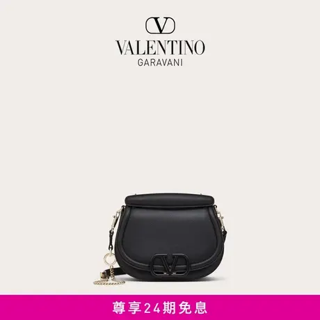 【24期免息】华伦天奴VALENTINO女士 VSLING 粒面小牛皮手袋商品大图
