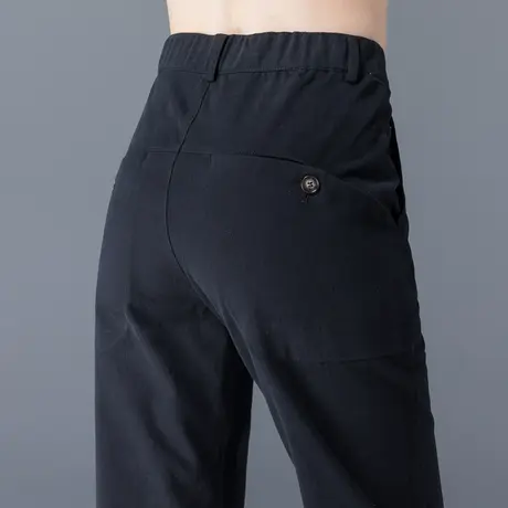 萝卜裤女显瘦高腰2024新款春秋宽松大码女裤休闲裤子妈妈裤哈伦裤图片