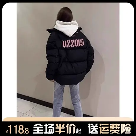 面包服外套女秋冬季新款宽松韩系慵懒风加厚小众保暖棉袄棉衣棉服图片