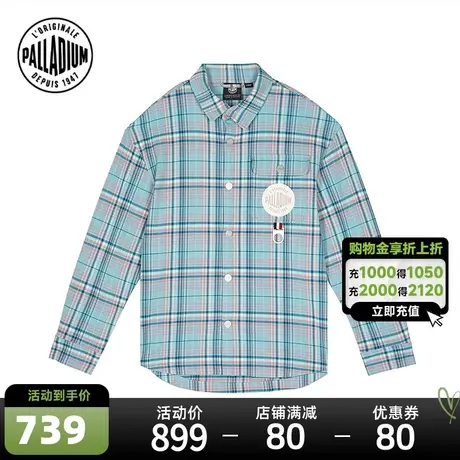 PALLADIUM帕拉丁上装时尚潮流百搭格子条纹衬衫1010303图片