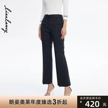 悦朗姿/LANCY女士裤子女装商场同款22春夏季新款西装裤专柜正品商品大图
