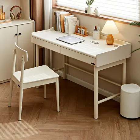 全友家居卧室小户型学习书桌客厅书房家用长方形办公工作台商品大图