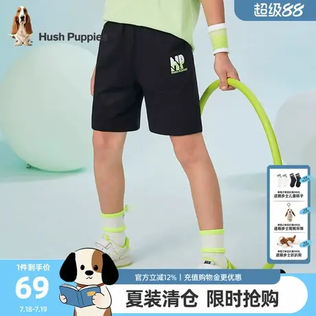 暇步士童装男童五分裤夏季新款中大童宝宝休闲运动裤儿童短裤图片