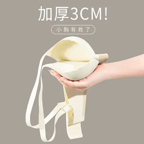 内衣女小胸聚拢加厚杯上托防下垂聚拢显大2023新款不空杯文胸胸罩商品大图