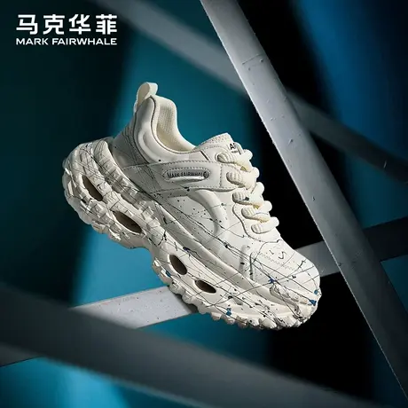 马克华菲老爹鞋男款2025新款秋季运动轮胎鞋厚底休闲鞋潮流男鞋子商品大图