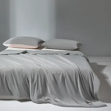 2026春夏新款跨境高克重140g凉感丝冰丝仿锦氨夏凉被夏被空调被图片