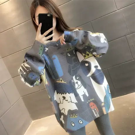 毛衣女装2023年新款秋冬季女士秋款秋装宽松外穿上衣服打底衫洋气图片