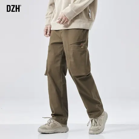 男士伐木工装裤潮牌男美式复古2023新款秋季休闲长裤伞兵裤直筒裤商品大图