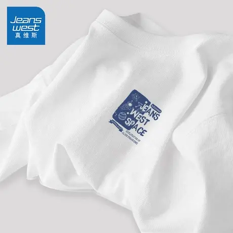 真维斯男童长袖t恤春秋款2025新款男大童春季打底衫纯棉儿童上衣图片