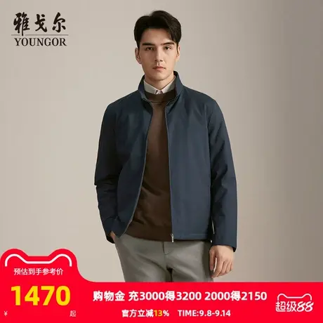 【商场同款】雅戈尔男士羽绒服冬季新款官方商务休闲保暖羽绒服男商品大图