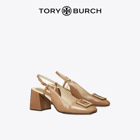 【限时折扣】TORYBURCH汤丽柏琦GEORGIA羊皮革高跟凉鞋单鞋136335商品大图