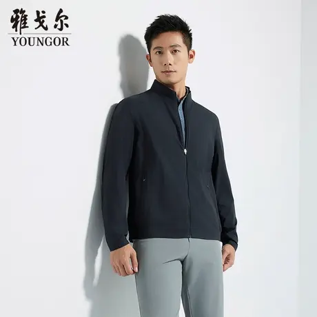 【商场同款】雅戈尔男士夹克春季新款官方商务休闲单夹克外套男商品大图