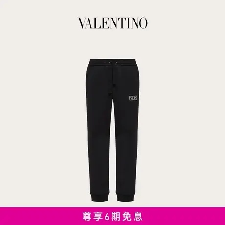 【24期免息】华伦天奴VALENTINO男士 VLTN TAG科技棉长裤商品大图