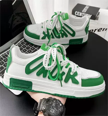 男鞋2023新款秋季原创小众潮牌学生爆款休闲板鞋男士百搭运动潮鞋商品大图