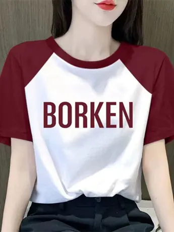 白色仿棉短袖t恤女2023新款夏季遮肚子显瘦高级感女装正肩上衣服商品大图