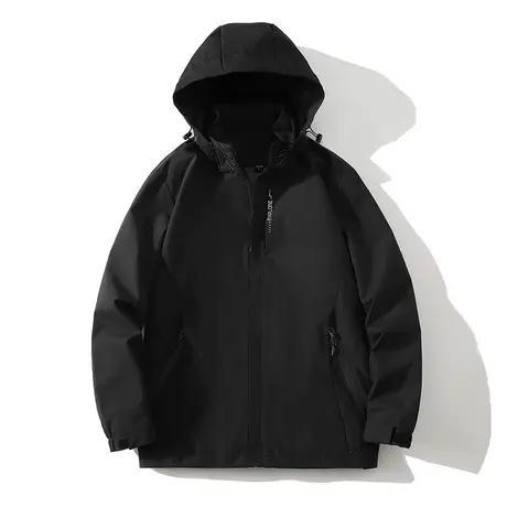 三合一冲锋衣外套男士秋季美式潮牌可拆卸防风防水户外登山服夹克商品大图