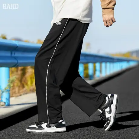 Radiohead休闲裤男运动风宽松脚口抽绳束脚潮牌流行青少年长裤子图片