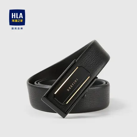 HLA/海澜之家商务休闲自动扣皮带新品稳重质感裤腰带男士商品大图