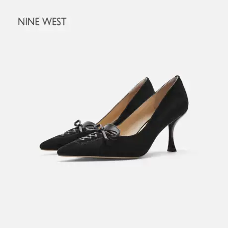 【商场同款】Nine West/玖熙优雅舞者尖头高跟鞋女2025新款8.5cm商品大图