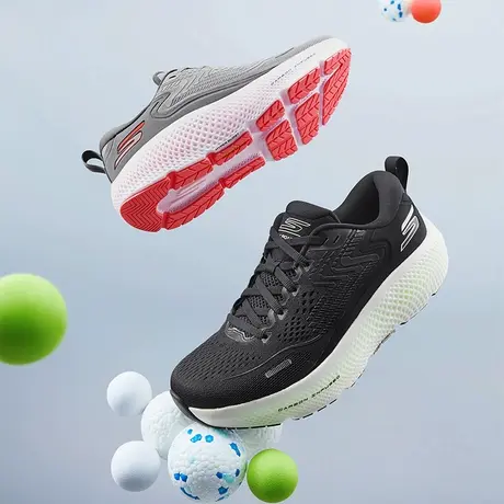 Skechers斯凯奇夏季男鞋轻质百搭休闲缓震运动鞋厚底舒适专业跑鞋商品大图