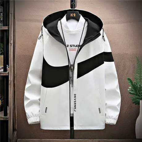 春秋季外套男生潮流韩版青少年高中初中学生大童男孩13至15岁夹克商品大图