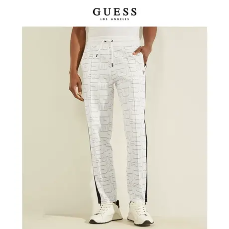 【38上新季】GUESS 男士潮流直筒休闲裤图片