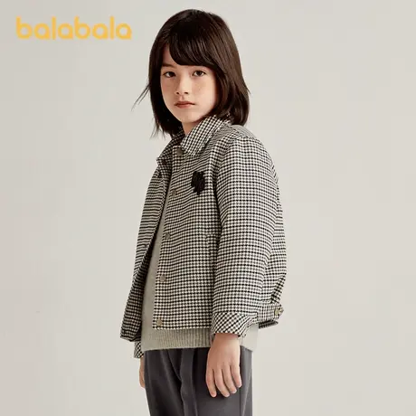 【premium】巴拉巴拉高端线2025冬摩登庄园系列男提花两穿羽绒服商品大图