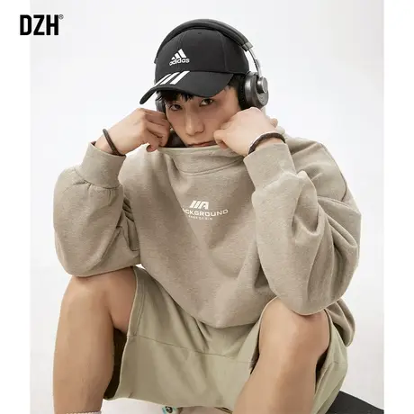 男士cityboy日系卫衣春季上衣男情侣装宽松美式重磅连帽外套男款商品大图